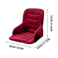 thumbnail image 3 of Ohufall Integrated Winter Heating Seat Cushion Warm Chair Cushion For Office Long Sitting Cozy Seat Cushion Waist Protection Chair Pad, 3 of 6