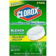 Clorox Automatic Toilet Bowl Cleaner Tablet - 3.5 Ounce, 6 Pack