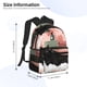 thumbnail image 2 of Easygdp Black Cat Pink Bathroom Mochila Casual para Portátil, Mochila para Escuela, Viajes, Negocios, 2 of 6