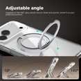 thumbnail image 2 of GadgetCom Étui Magnétique Compatible avec Apple iPhone 17 Pro, Étui Rigide Transparente avec Support, Étui de Protection, 2 of 8
