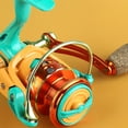 thumbnail image 3 of BILLINGS Spinning Reel, Freshwater Spinning Fishing Reel,Ultra-Smooth,5.2:1 Gear Ratio, 17.63LB Max Drag With Aluminum Spool, 3 of 18