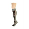 thumbnail image 2 of MeMoi Wild Side Cotton Blend Knee High Sock - Womens - Female, 9-11, Persian Blue, 2 of 2
