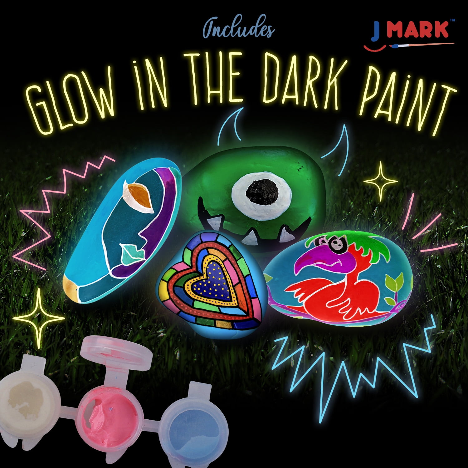 J Mark Premium Rock Painting Art Kit
