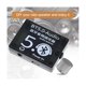 thumbnail image 5 of Receptor de audio BT5.0 + estuche + kit de cable de audio uno a dos Decodificador de MP3 Bluetooth Altavoz de automóvil sin pérdida Aud Negro, Negro, 5 of 5