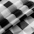 thumbnail image 7 of XWZO black and white Sheer Plaid Curtains 84 Inch 2 Panels for Living Room, Farmhouse Buffalo Checkered Light Filtering Grommet Window Curtain Drapes for Bedroom, 52" x 84", 7 of 7