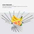 thumbnail image 6 of Colorful Decor Artistic Fruit Bowl Open Design Rotation Holder Rack Drain Basket Stainless Steel Foldable, 6 of 6