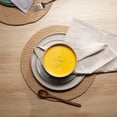 thumbnail image 3 of Kook Ceramic Dinnerware Set, 12 Piece, Pearl White, Service for 4, Somerset Collection, 3 of 4