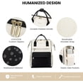 thumbnail image 4 of Laptop Backpack Purse for Women Waterproof Teacher Nurse Bag, 15.6 inch Work laptop Bag with USB Port, Business Travel Computer Backpack, 4 of 9
