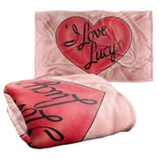 I Love Lucy 3D Logo Silky Touch Super Soft Throw Blanket 36" x 58"