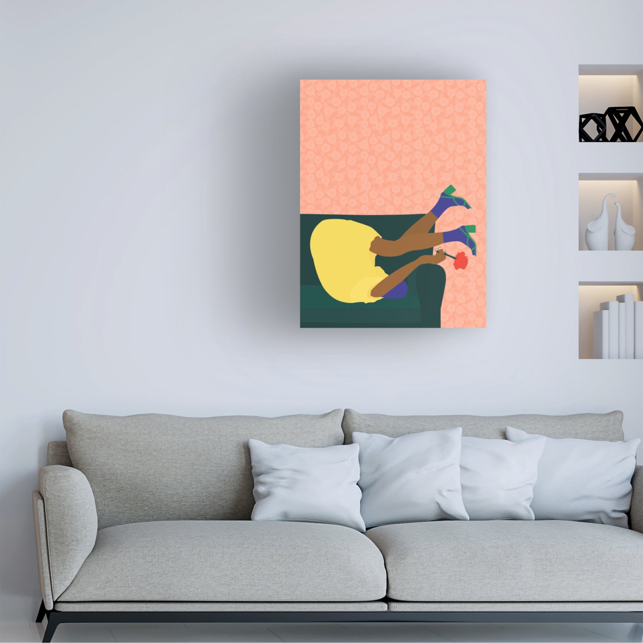 Trademark Fine Art Jota de jai New Year's Eve Canvas Wall Art
