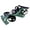 Green, variant on Foam Remote Control Car, Dual Mode Drift Stunt Car, Air and Land Vehicle, Gravity Sensor RC Car, LED Light Toy, Rechargeable Crash Resistant, 360° Stunt Performance