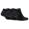 thumbnail image 2 of Nike SX5571-010 : Dry Cushion No-Show Training Socks Black, 2 of 5