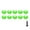 Green, variant on PE Training Marker Discs, 10 Pack, High-Visibility, Portable, Durable for Sports Agility