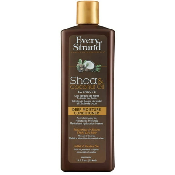 Every Strand Shea & Coconut Oil Deep Moisture Conditioner, 13.5 Oz..