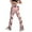 Pink, variant on Fsqjgq Flare Leggings for Women New Tie Dye Printed Yoga Pants Seamless Lift High Waisted Workout Leggings Bell Bottoms Pink S