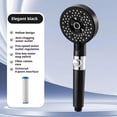 thumbnail image 4 of 100Fens Pressurized Shower Head Shower Bar Bath Faucet Water Heater Set Rain Out Water Volume Showerhead, 4 of 6