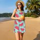 thumbnail image 3 of Fotbe Watermelon Vestido de Verano sin Mangas para Mujer – Vestido Midi Línea A, Estilo Camiseta Floral, Vestido Playero Casual y Fluido, 3 of 7