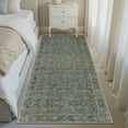 thumbnail image 2 of BERTHMEER 2'x8' Runner Rugs for Hallway Entryway Bathroom Bedroom Kitchen Non Skid Washable Gray Vintage Oriental Traditional Distressed Accent Runner Rugs, 2 of 7