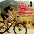 thumbnail image 3 of Juego de bicicletas Crankset MTB shamjiam Aleación de Aluminio Soporte Eje rojo 38t Brazo de manivela de bicicleta plegable, 3 of 7