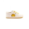 thumbnail image 2 of Old Soles Smiley Jumpa Leather Sneaker, 26, White, 2 of 5