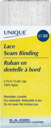 Bordure en dentelle UNIQUE, 18 mm x 2,75 m