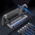 thumbnail image 2 of 6 in 1 USB C Hub USB C Docking Station to -COMPatible 4K60Hz RJ45 PD100W Dock USB 3.0 HUB, 2 of 5