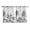 Gray, variant on Palm Trees Kitchen Curtains 72 Inch Length, Blue Tropical Plants Summer Forest Scenery Grommet Top Bedroom Living Room Curtains, Light Filtering Cafe Curtain Drapes 2 Panels Set 104''x72''