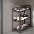 thumbnail image 6 of PEIBang 3 Tier Small Shoe Rack,Shoe Storage Organizer Shelf for Closet Floor Front Door Entrance Entryway,Shoe Rack Organization Shelves, 6 of 6
