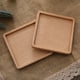 thumbnail image 4 of Posavasos de madera para bebidas, juego de posavasos de madera de acacia natural para vasos, protección de mesa para cualquier tipo de mesa, juego de 4, 4 of 5