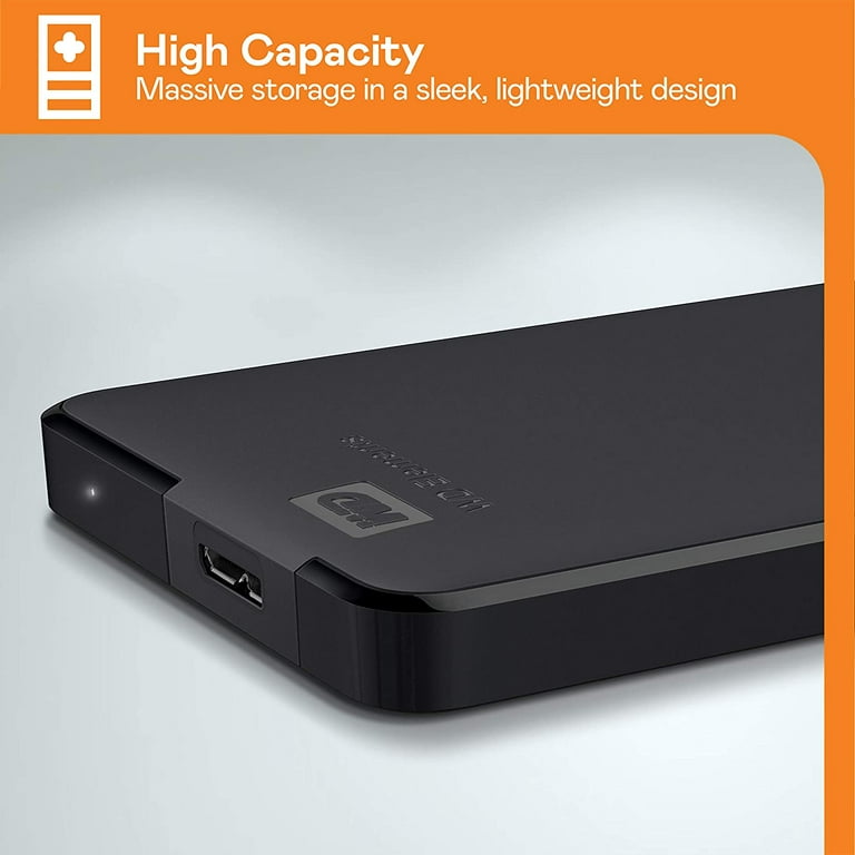 WD WDBU6Y0020BBK-WESN 2TB Elements Portable External Hard Drive