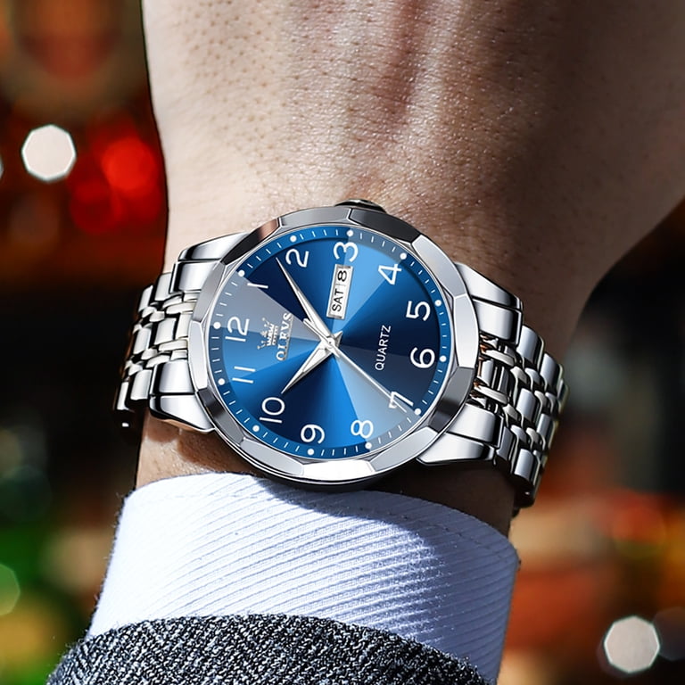 OLEVS Watches for men Business Dress Luxury Casual Digital  display picture 2