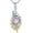 AnimalShapes 2, variant on 925 Sterling Silver Animal Shape Series Opal Necklaces Pendants for Women Elephant/Fox/Lion/Rabbit/Squirrel/Monkey/Owl/Phoenix/Penguin/Swan/Frog/Panda