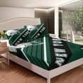 thumbnail image 2 of Football Players Sheets American Football City Sheet Set Queen 4Pcs, Sports Team Bed Sheets Set Easter Gifts American Football Top Fitted Sheet with 2 Pillowcases(New York), 2 of 5