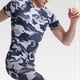 thumbnail image 5 of Camiseta sin mangas de compresión elástica para hombre, ideal para usar debajo de la ropa interior deportiva. gris, 5 of 9