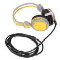 thumbnail image 1 of Yajisi Auriculares Gaming Con Cancelación De Ruido Estéreo Ergonómicos Con Micrófono Para PC Amarillo (19 cm / 7.48 inches), 1 of 5