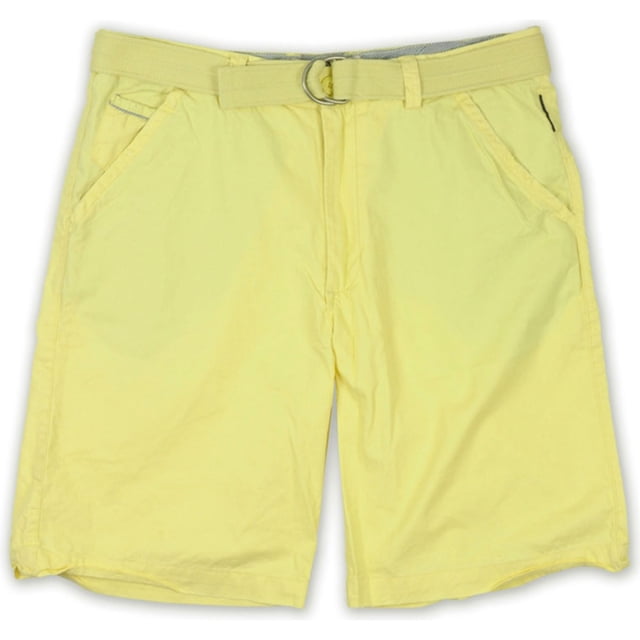 Ecko Unltd. Pantalones cortos chinos Break Through FF Casual para hombre, amarillo, 30 Ecko Unltd. chino