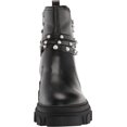 thumbnail image 2 of NINE WEST Cearlz3 Ankle Women/Adult shoe size Women 7  Boots CEARLZ3-BLK01 Black Leather, 2 of 6