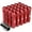 Red, variant on J2 Engineering LN-T7-027-125-RD J2 Engineering 7075 Aluminum M12 x 1.25 20 Pcs 90mm Open End Lug Nut Set with Adapter Red