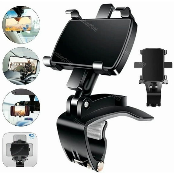 PRIME- Universal Car Dashboard Mount Holder Stand Clamp Cradle Clip For Cell Phone Gps