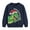3# Navy Blue, variant on DDSOL Toddler Christmas Sweatshirt Santa Dinosaur Graphic Long Sleeves Top Red 4T