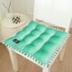 thumbnail image 5 of Cojín tapizado floral para silla, 40,6 x 40,6 x 8,9 cm, de espuma gruesa, suave, para asiento | Cojín de poliéster multicolor para cocina, comedor, patio, oficina y hogar., 5 of 6