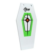 Ez Aim Ar500 Hex Steel Target, 3/8 in Thick, 15 x 8 x 3/8, White, Steel Training Target, 71066A