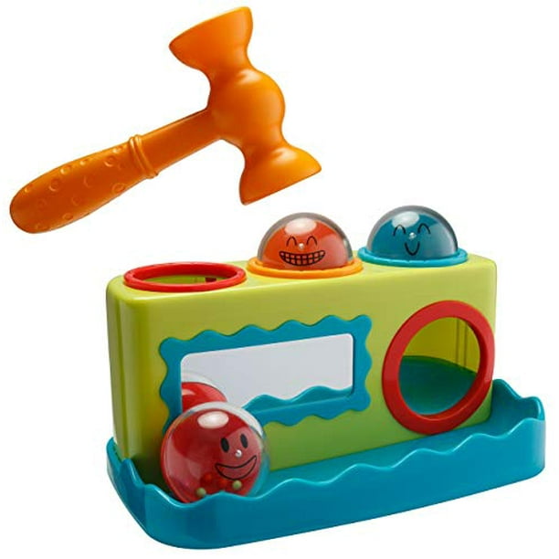 playkidiz Super Durable Roll Toy Hammer Balls Plan Toy Punch for kids