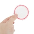 thumbnail image 5 of Unique Bargains 1 Pc Pill Case 3 Grid Round Pill Box Red, 5 of 6