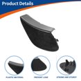thumbnail image 4 of Unique Bargains Front Left Side Car Bumper Tow Hook Cover Unpainted Fit for Mercedes-Benz GLE 2015-2019 No.A2928854922, 4 of 6
