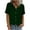 *Green, variant on Women's Lapel Button Down Shirts,Ladies Short Sleeve Blouses,Summer Stretchy Breathable Tops for Women,Blue,S-2XL