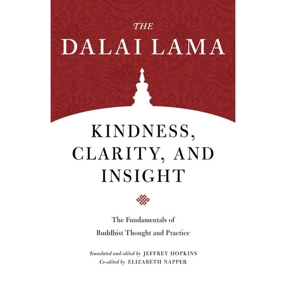 Core Teachings of Dalai Lama Kindness, Clarity, and Insight: The Fundamentals of Buddhist Thought and Practice, (Paperback)