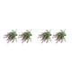 thumbnail image 1 of Inteprter De flores artificiales de lavanda, ramo de plantas de 7 puntas, suministro romántico, jarrón de boda exterior para Navidad, Rojo púrpura 2piezas, 1 of 6