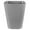 Grey, variant on Phlegsive Grey Plastic Square Garbage Bin for Home Office
