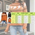 thumbnail image 3 of Women's Casual Pullover Sweater - Autumn Winter with Round Neck and Pattern - for Cozy Outfits, 3 of 6